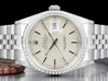 Rolex Datejust 36 Argento Jubilee 16220 Silver Lining